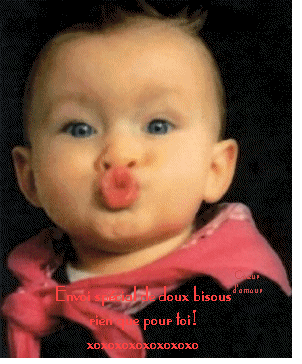 gifs bisous scintillants